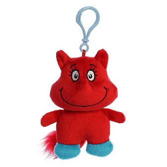 Aurora Mini Red Dr. Seuss 4" Fox In Socks Whimsical Stuffed Animal