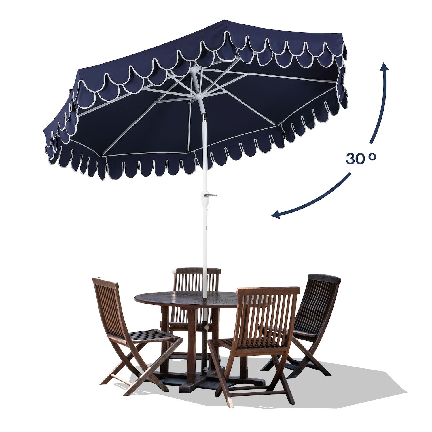 9ft Fringe Market Patio Umbrella - Thumbnail 3