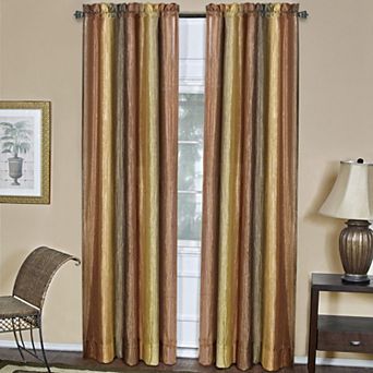 Goodgram Royal Ombre Crushed Semi Sheer 63 in Long Curtain Panel Pair