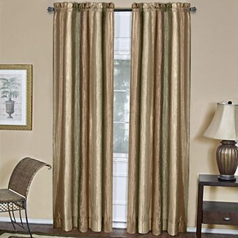 Goodgram Royal Ombre Crushed Semi Sheer 63 in Long Curtain Panel Pair