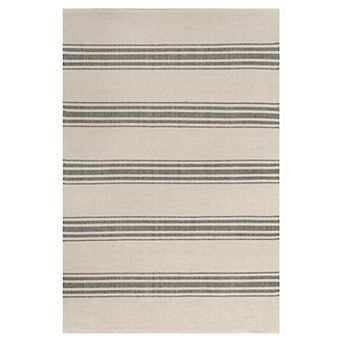 Rugs USA Bergamot Striped Cotton Area Rug