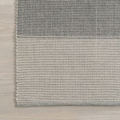 Rugs USA Boxelder Checked Cotton Area Rug