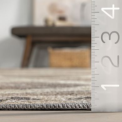 Rugs USA Fennel Diamond Machine Washable Area Rug