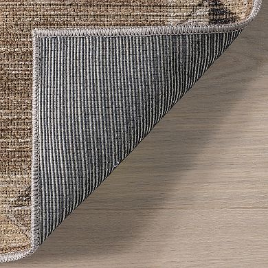 Rugs USA Fennel Diamond Machine Washable Area Rug