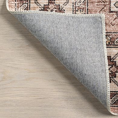 Rugs USA Barbary Distressed Machine Washable Area Rug