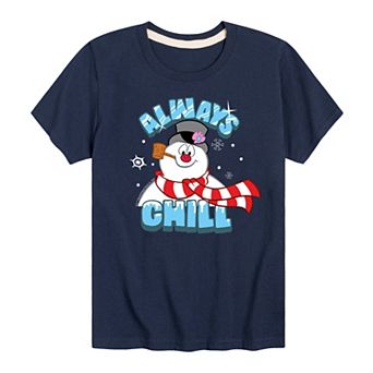 Boys 8-20 Frosty The Snowman Always Chill Graphic Tee