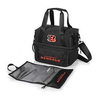 Picnic Time Cincinnati Bengals Tarana Lunch Bag Cooler with Utensil Set