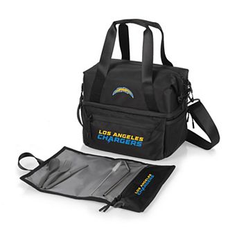 Picnic Time Los Angeles Chargers Tarana Lunch Bag Cooler with Utensil Set