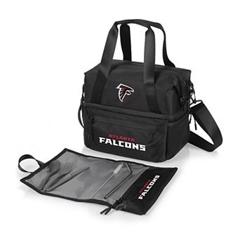 Picnic Time Atlanta Falcons Tarana Lunch Bag Cooler with Utensil Set