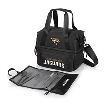 Picnic Time Jacksonville Jaguars Tarana Lunch Bag Cooler with Utensil Set