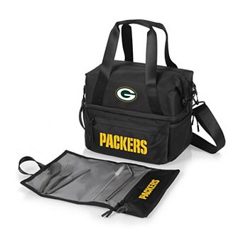 Picnic Time Green Bay Packers Tarana Lunch Bag Cooler with Utensil Set