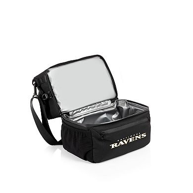 Picnic Time Baltimore Ravens Tarana Lunch Bag Cooler with Utensil Set