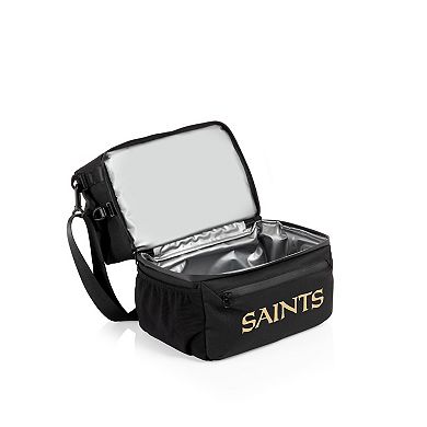 Picnic Time New Orleans Saints Tarana Lunch Bag Cooler with Utensil Set