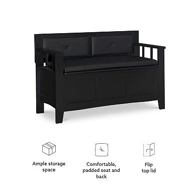 Linon Carlton Bench