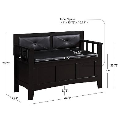 Linon Carlton Bench