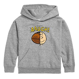 Boys 8-20 Peanuts Charlie Brown Football Head Graphic Hoodie