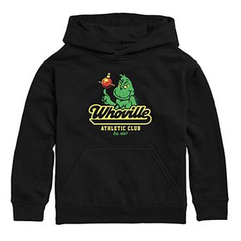Boys 8-20 Dr. Seuss Grinch Whoville Athletic Club Graphic Hoodie