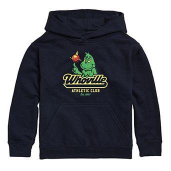 Boys 8-20 Dr. Seuss Grinch Whoville Athletic Club Graphic Hoodie