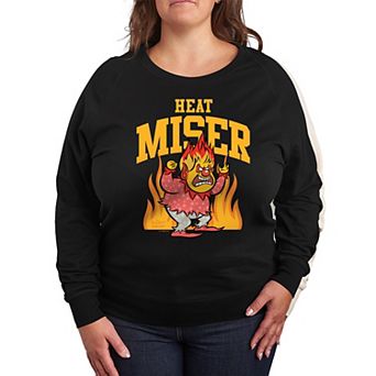 Plus Size The Year Without a Santa Claus Heat Miser French Terry Long Sleeve Tee