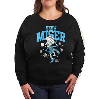 Plus Size The Year Without a Santa Claus Snow Miser French Terry Long Sleeve Tee