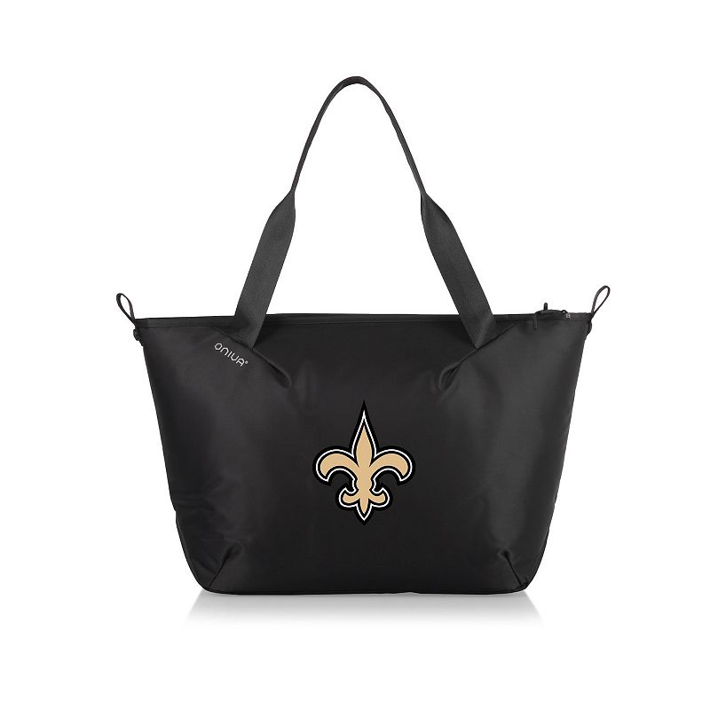 Picnic Time New Orleans Saints Tarana Cooler Tote Bag, Black