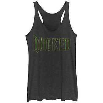 Juniors' Wicked Title Racerback Tank Top
