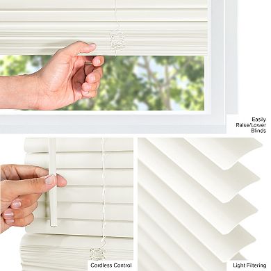 Chicology’s Cordless 1-in. Vinyl Mini Blinds