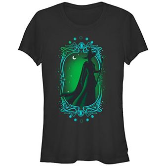 Juniors' Wicked Elphaba Framed Poster Fitted Graphic Tee