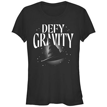 Juniors' Wicked Defy Gravity Fitted Graphic Tee