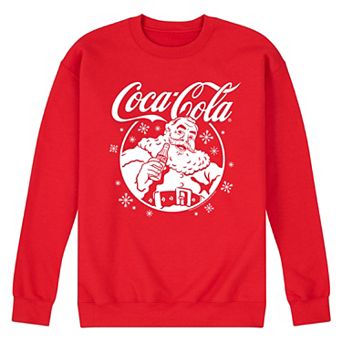 Men's Coca-Cola Santa Claus Fleece Sweatshirt