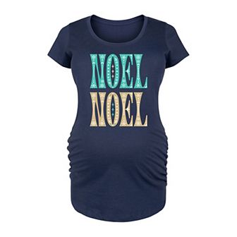Maternity Decorative Noel Graphic Tee