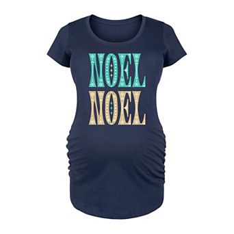 Maternity Decorative Noel Graphic Tee