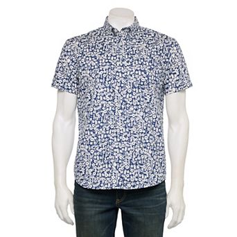 Men's Sonoma Goods For Life® Adaptive Short Sleeve Perfect Length Shirt