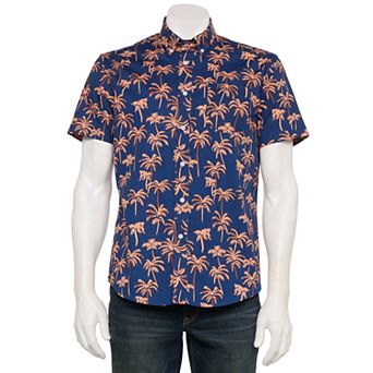 Men's Sonoma Goods For Life® Adaptive Short Sleeve Perfect Length Shirt