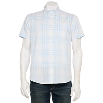 Men's Sonoma Goods For Life® Adaptive Short Sleeve Perfect Length Shirt