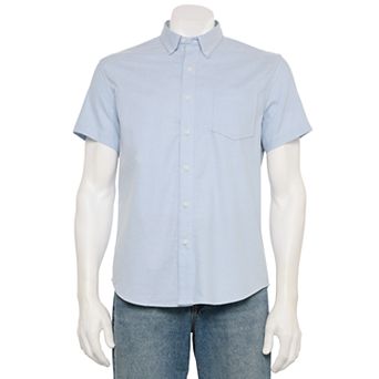 Men's Sonoma Goods For Life® Adaptive Short Sleeve Perfect Length Shirt