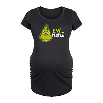Maternity Dr. Seuss Grinch Ew.. People Graphic Tee