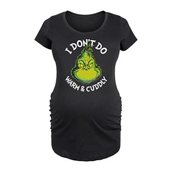 Maternity Dr. Seuss Grinch Warm & Cuddly Graphic Tee