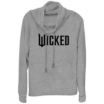 Women's Wicked Logo Cowlneck Graphic Lightweight Long Sleeve