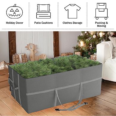 Elf Stor Gray Christmas Tree Storage Bag