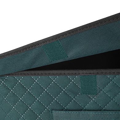 Elf Stor Green Flip Top Ornament Storage Box