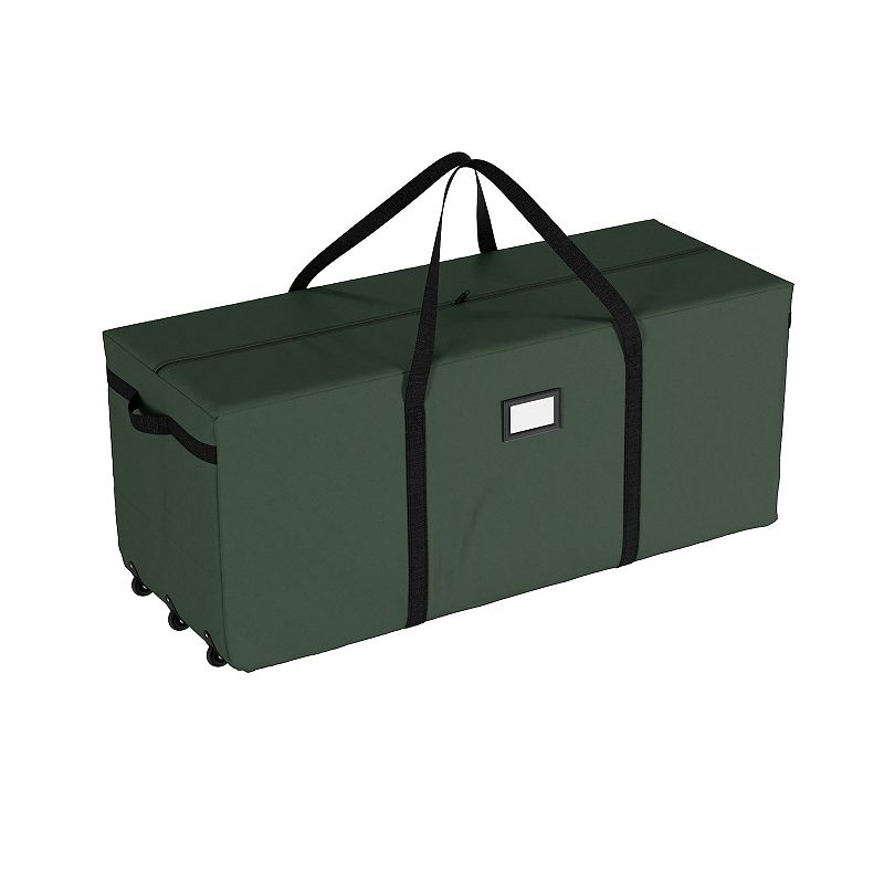 Rolling Duffle Christmas Tree Storage Bag in Green