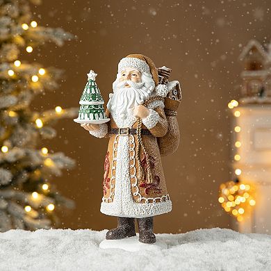 Glitzhome Resin Christmas Table Decor