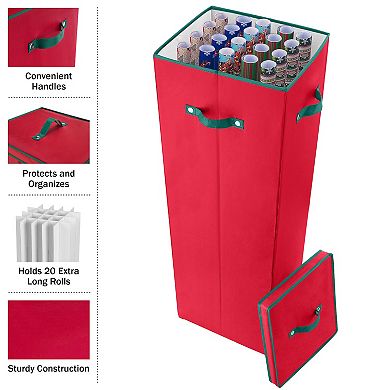 Elf Stor Upright Wrapping Paper Storage Box