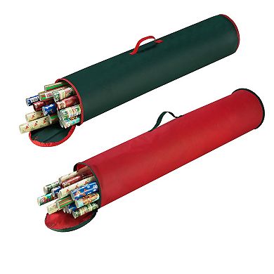 Elf Stor 40-in. Wrapping Paper Green Storage Bag