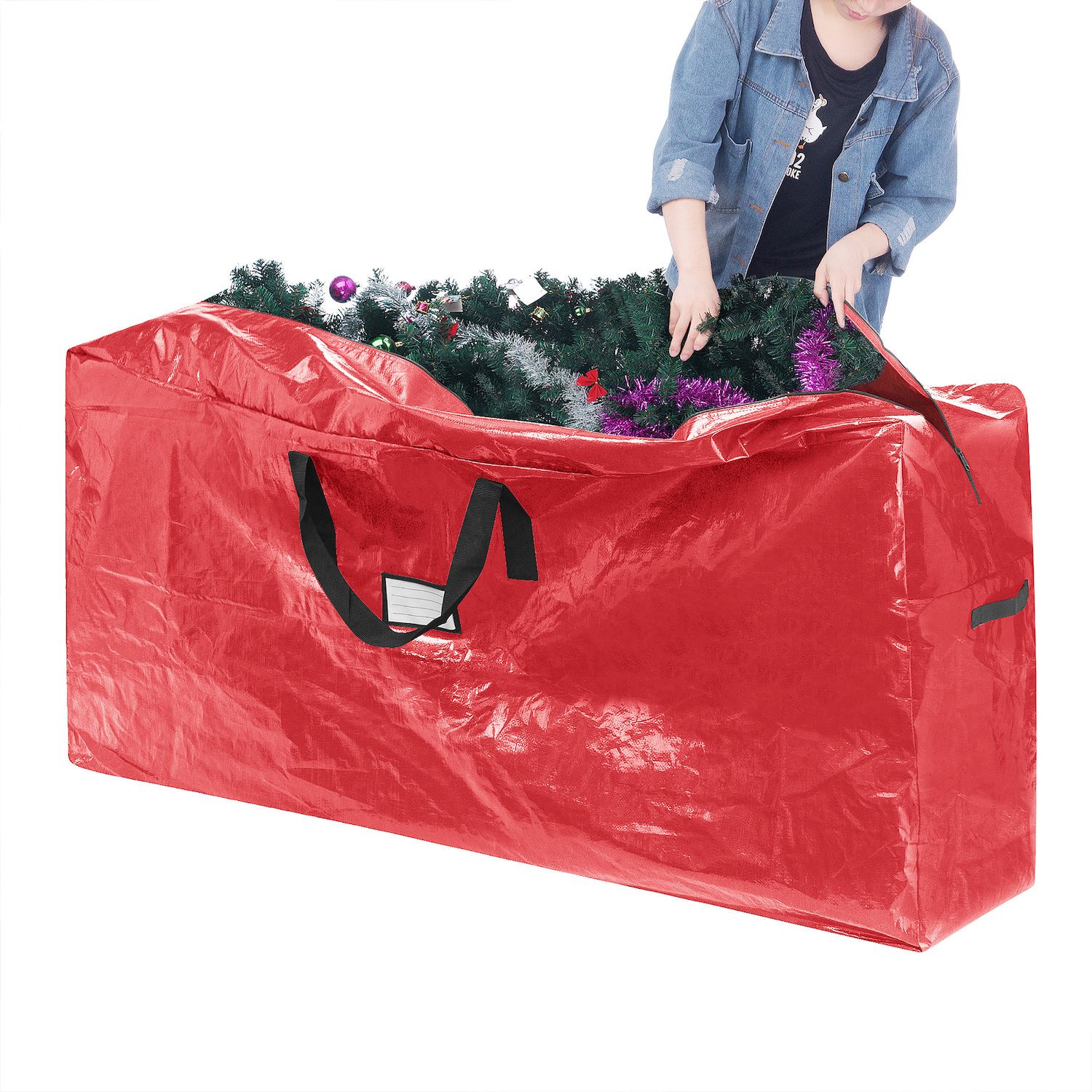 Elf Stor Christmas Tree & Wreath Storage Bags - Thumbnail 5