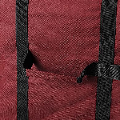Elf Stor Burgundy Christmas Tree Bag for 6-ft. Tree