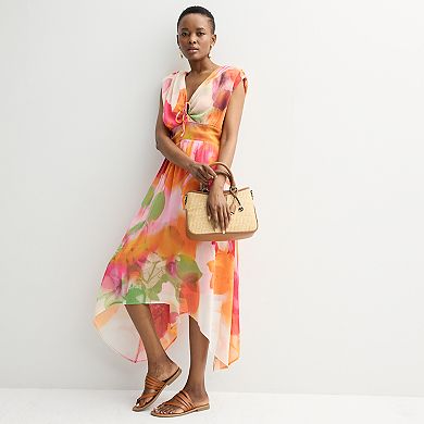 Women's INTEMPO™ Handkerchief Sleeveless Maxi Dress