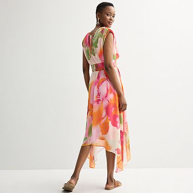 Women's INTEMPO™ Handkerchief Sleeveless Maxi Dress