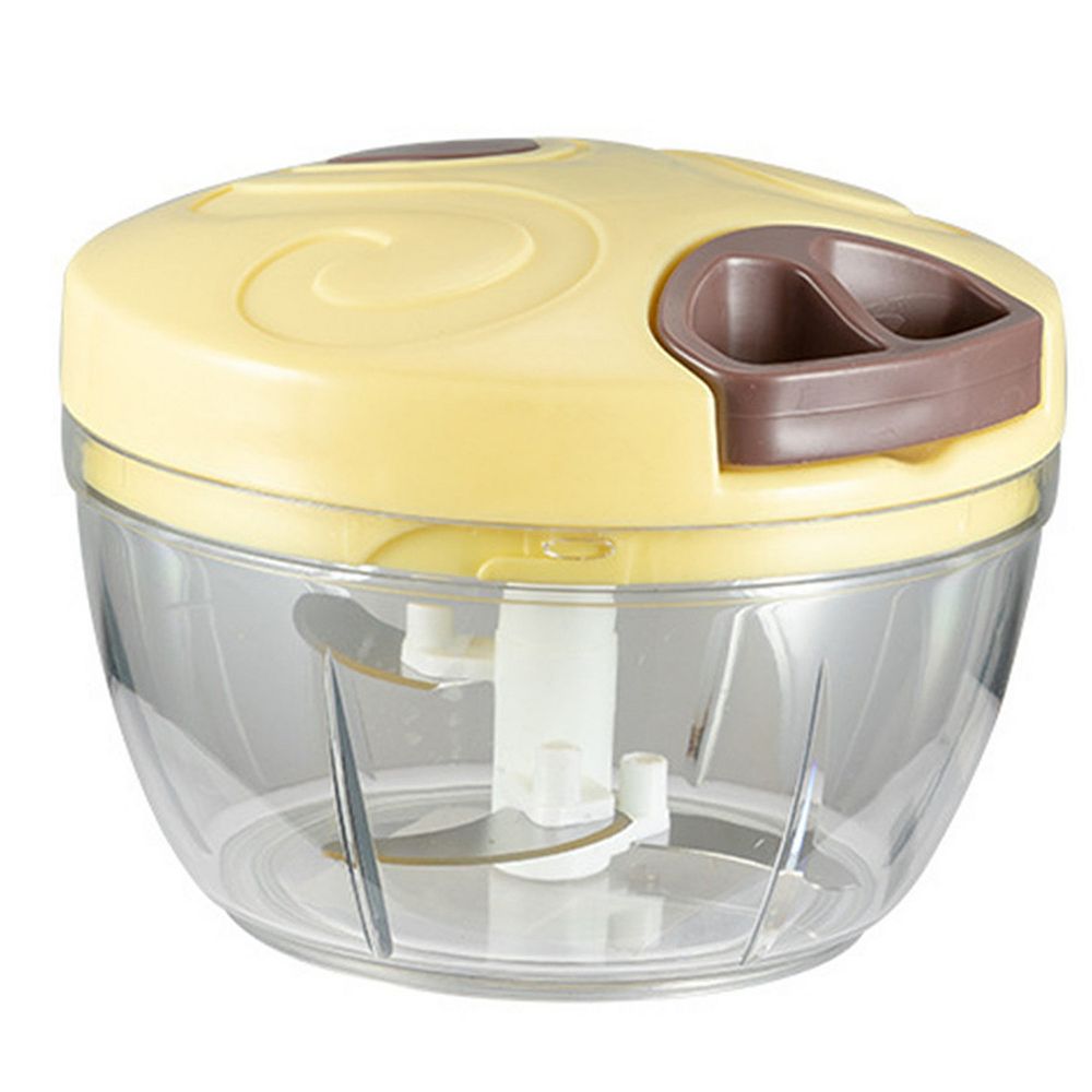 Manual Food Processor Vegetable Chopper Portable Hand Pull String Garlic Mincer And Onion Cutter For Veggies Fruits And More